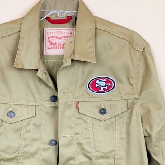 Levi's Other - Levi’s San Francisco 49ers trucker jacket twill